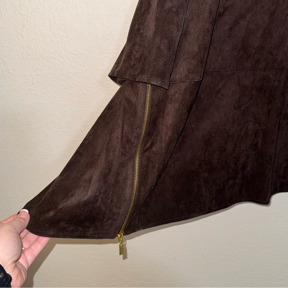 Chico’s Zip-Detail Faux-Suede Jacket. - Picture 8 of 8